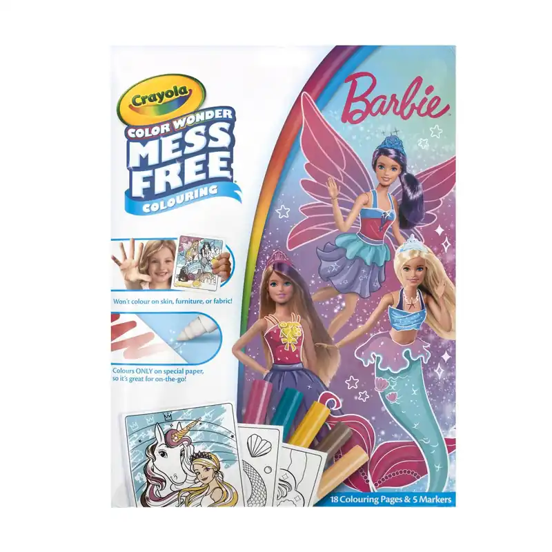 Instant Buy Crayola Barbie Color Wonder Colouring Set