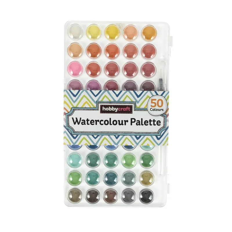 Hot Deal Watercolour Palette 50 Pack