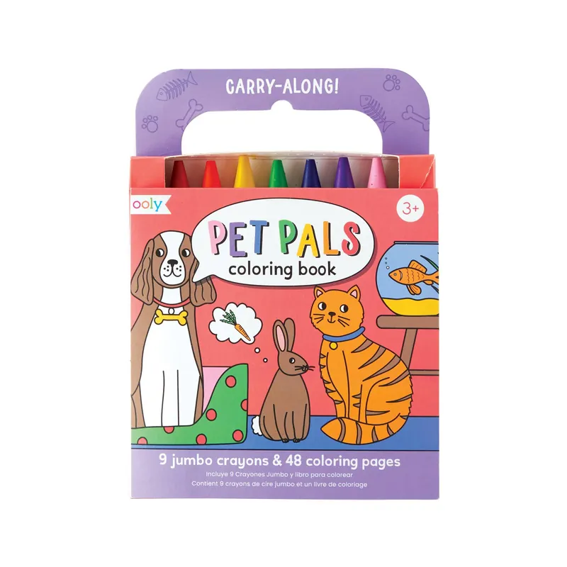 Pet Pals Carry-Along Colouring Book Latest