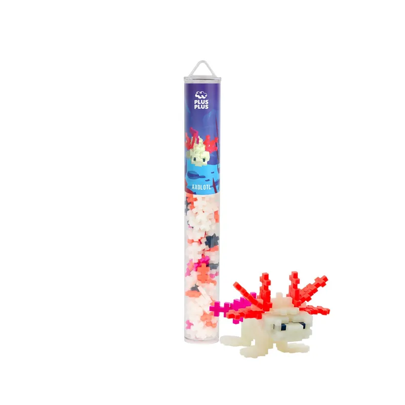 Plus-Plus Axolotl Tube 100 Pieces Popular