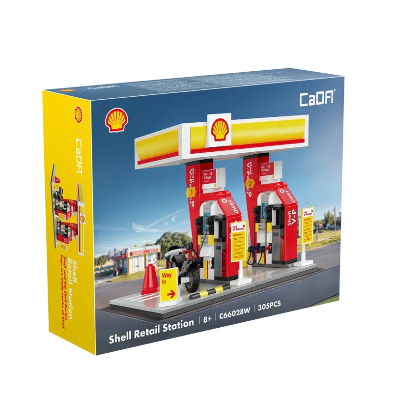 CaDA Shell Retail Station 305 Pieces Final Sale