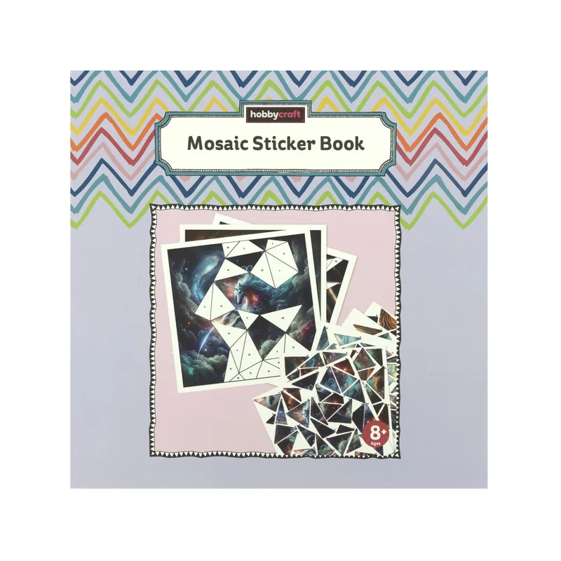 Hot Picks Fantasy Mosaic Sticker Book