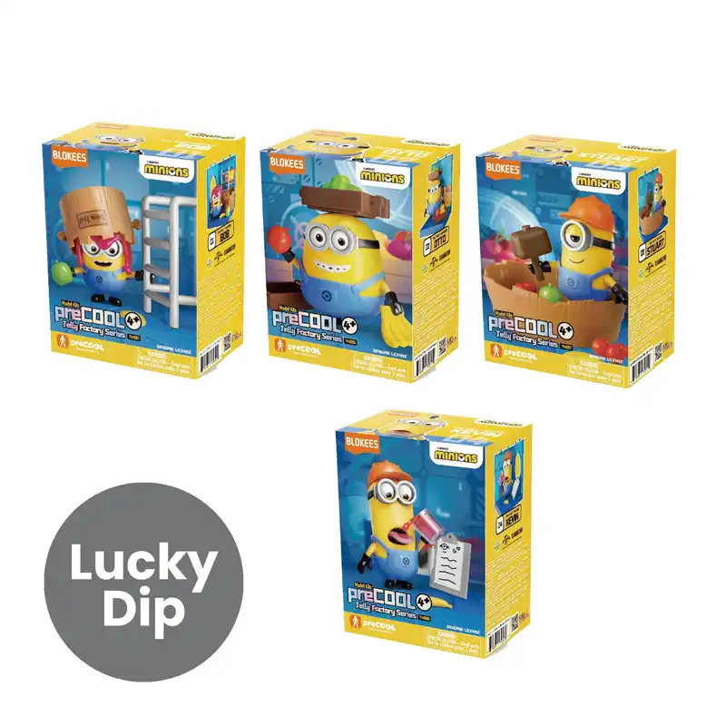 Limited Edition Assorted Blokees Minions preCOOL Figure