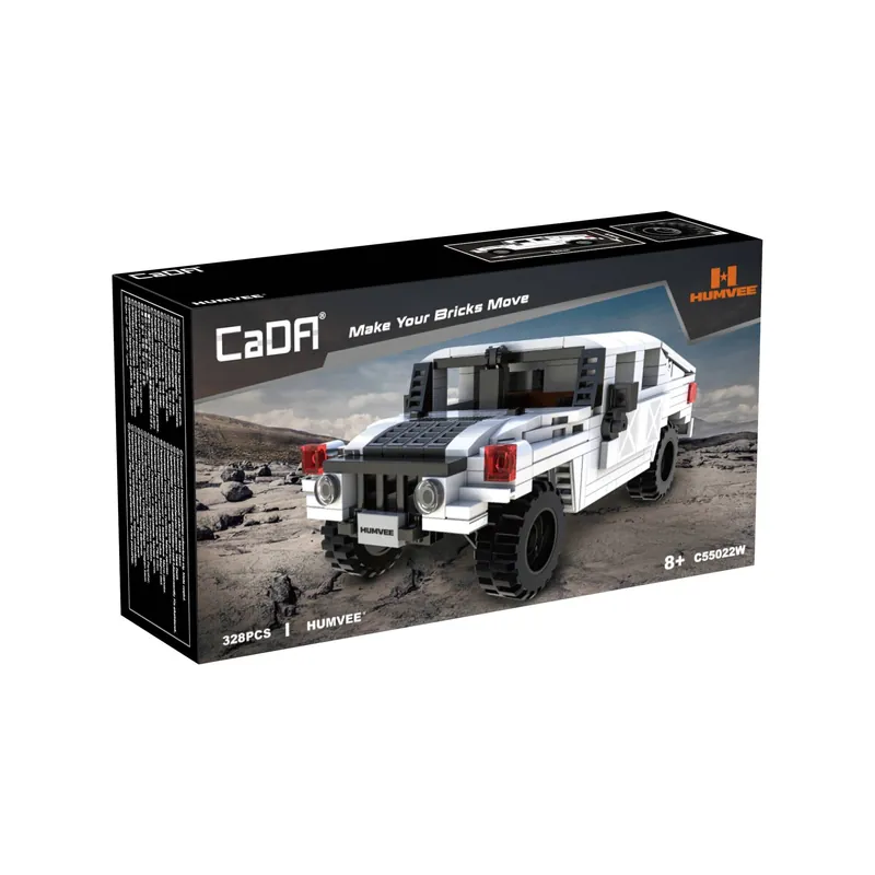 CaDA Humvee Off-Road Truck 328 Pieces Luxury