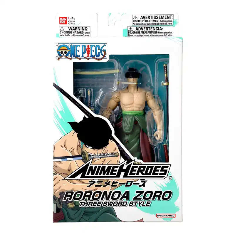 Must Have One Piece Anime Heroes Roronoa Zoro Three Sword Style