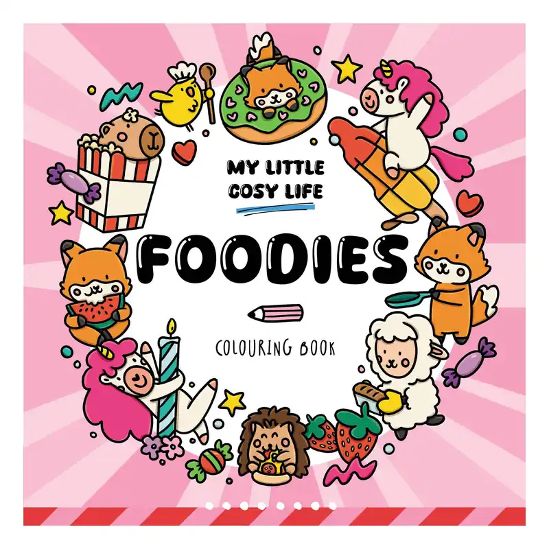 Buy Today My Little Cosy Life Foodies Colouring Book
