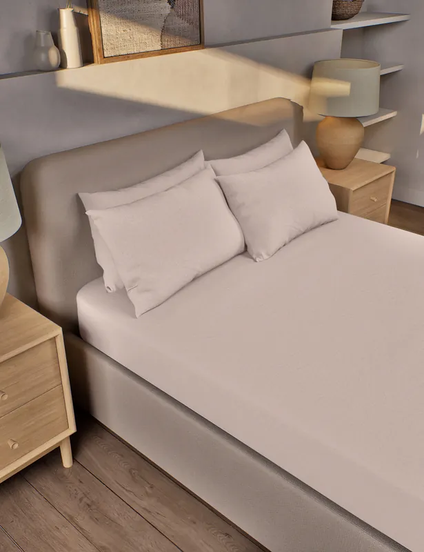 Must Have Pure Brushed Cotton Deep Fitted Sheet