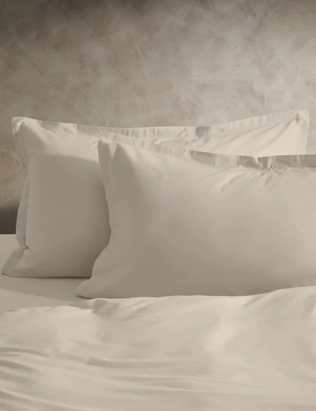 2pk Washed Cotton Oxford Pillowcases Popular
