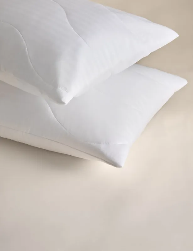 Fast Shipping 2pk Supremely Washable Pillow Protectors