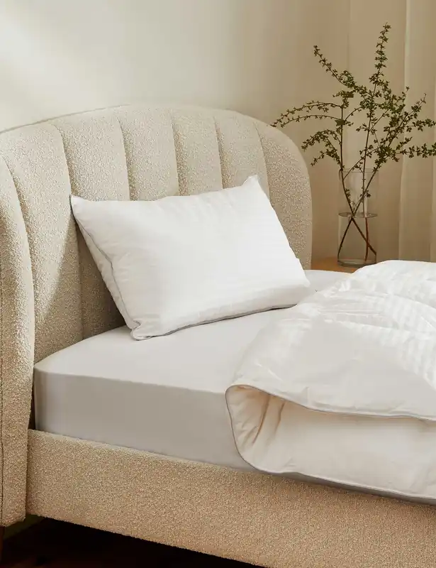 Instant Buy Luxury Hungarian Goose Down Medium Pillow