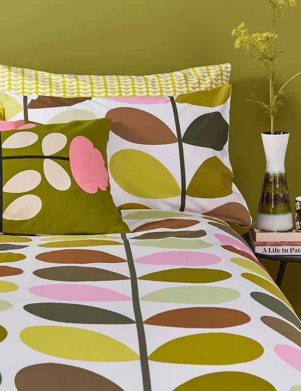 In Demand 2 Pack Pure Cotton Multi Stem Pillowcases
