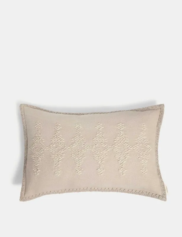 Pure Cotton Woven Bolster Cushion Warranty Included