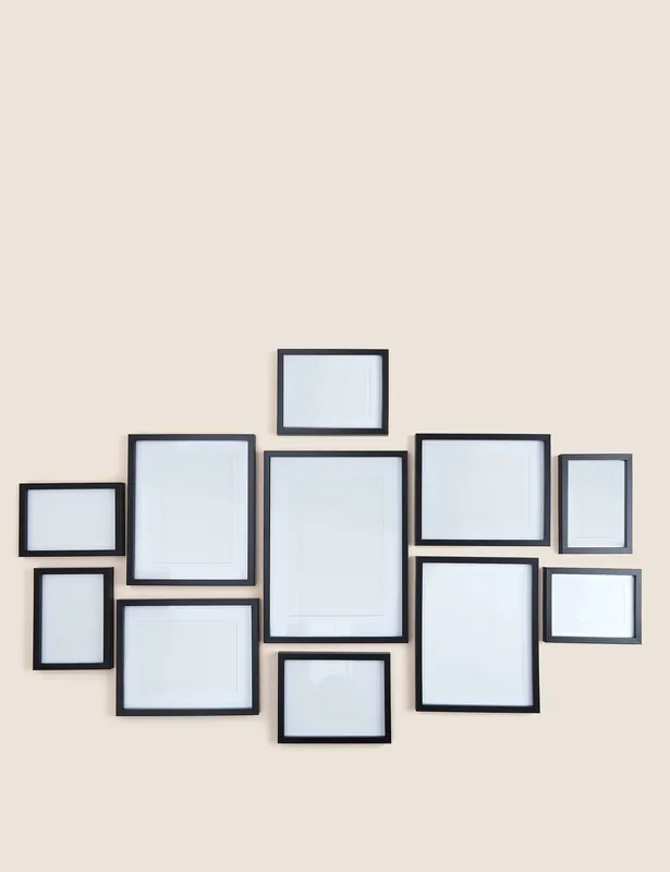 Set of 11 Wood Photo Frames In Demand
