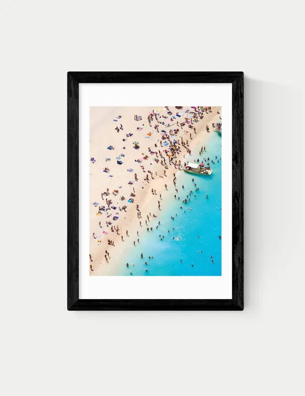 Warranty Included By The Sea Framed Art
