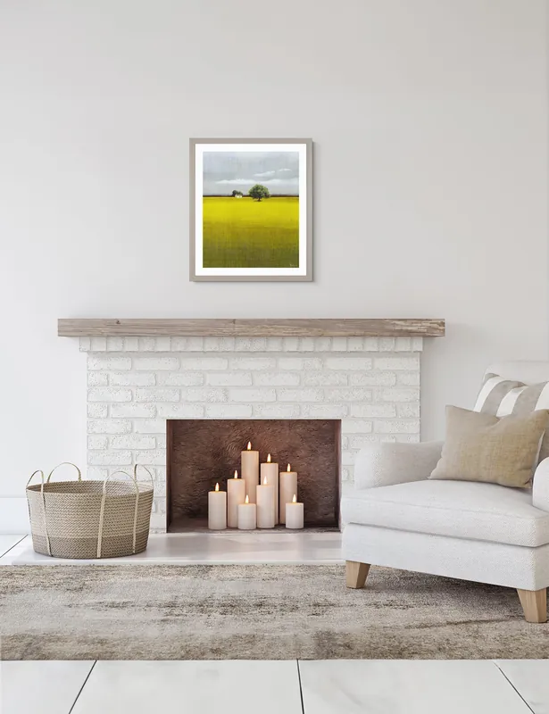 Morning Warmth Nature Rectangle Framed Art Clearance