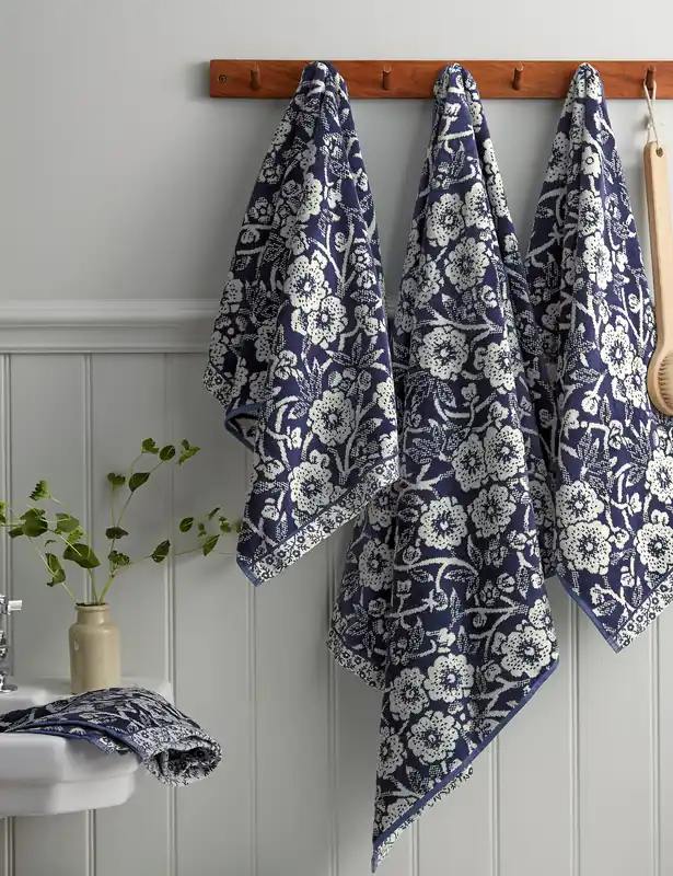 Pure Cotton Calico Floral Towel Big Sale