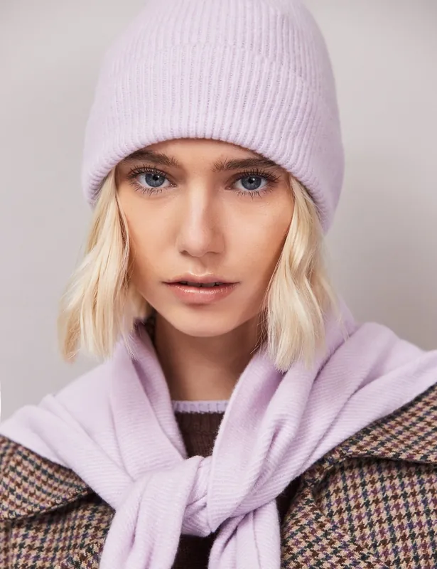 Secure Checkout Knitted Rib Beanie