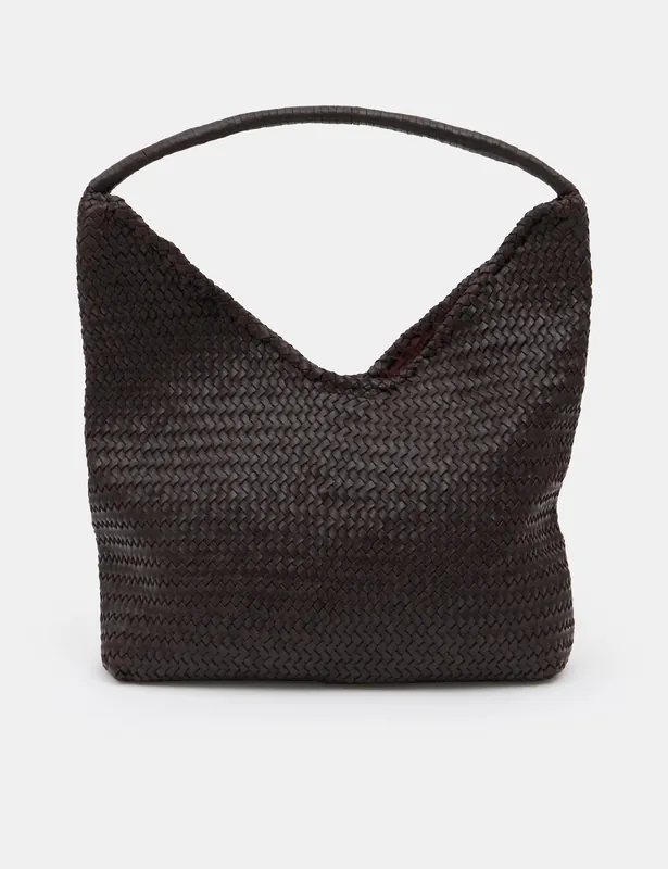 Leather Woven Tote Bag Low Price