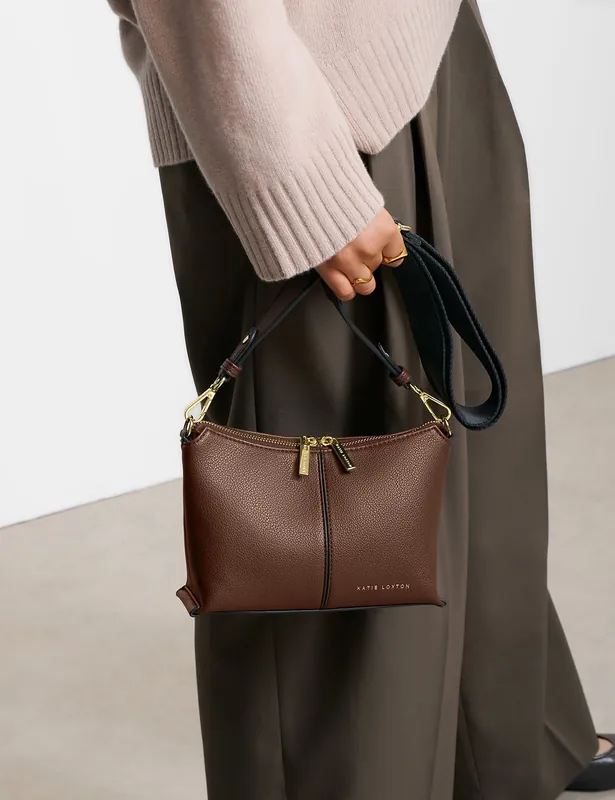 Faux Leather Cross Body Bag Express Delivery