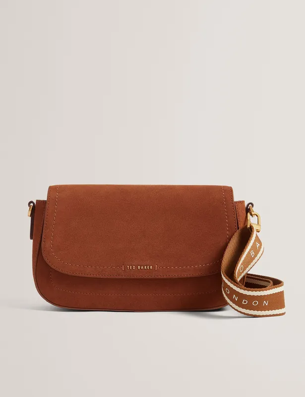 Seasonal Sale Suede Cross Body Bag