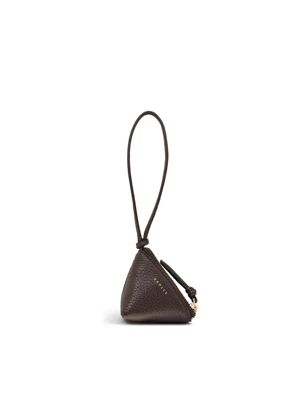 Triangle Street Leather Small Bag Charm Fan Favorite