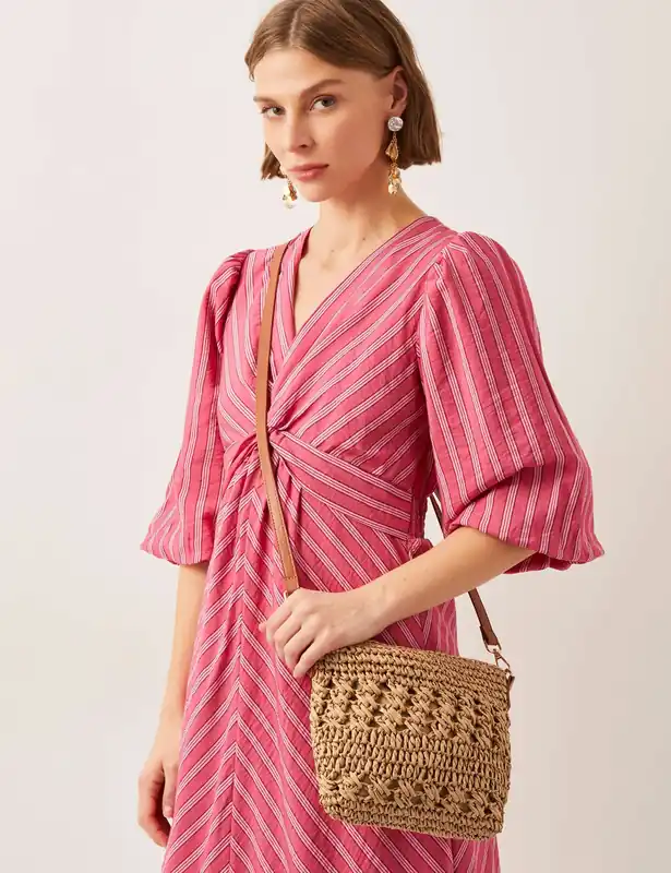 Knitted Tote Bag Hot Deal